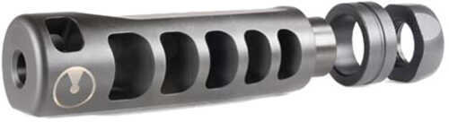 ULTRADYNE UD10250 Apollo S Compensator 6.5 Caliber Black Nitride 416 Stainless Steel 5/8"X24 tpi