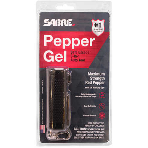Sabre Red Safe Escape 3-in-1 Automotive Tool Black Model: SE-BK-01