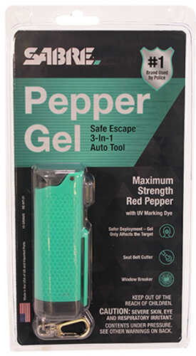 Sabre SEMT01 Safe Escape Tool Tool/Pepper Gel Mint
