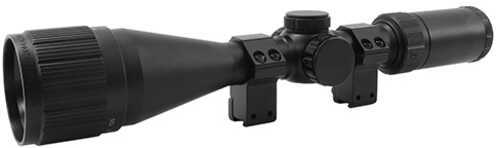 Bsa Air412X44A Outlook Air Rifle 4-12X 44mm AO Obj Black Finish Mil-Dot