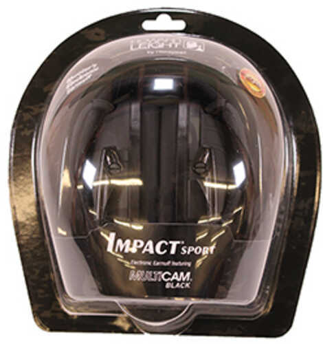 Howard Leight Impact Sport Electronic Earmuff Folding MultiCam Black R-02527
