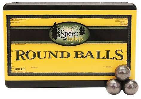 Speer Round Lead Balls 36 Caliber 80 Grain 100/Pack Md: 5113