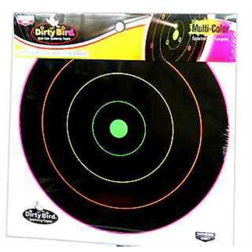 Birchwood Casey 35830 Dirty Bird Multi-Color Splattering Targets 12 Pack