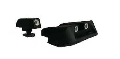 Trijicon 600237 Bright & Tough Night Sights Fits All for Glocks (Except G36) Tritium Green w/White Outline Front