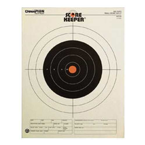 Champion Targets 45725 Scorekeeper Small Bore Rifle 12 Pack