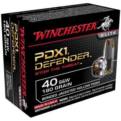 40 S&W 180 Grain Soft Point 20 Rounds Winchester Ammunition