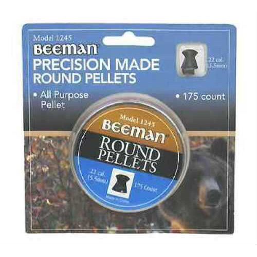 Beeman Pellets .22 Lead Round Top 15.17Gr 175 Pack
