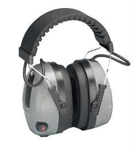 Elvex Corp RCOM655 Impulse Electronic Hearing Protection Muffs Silver