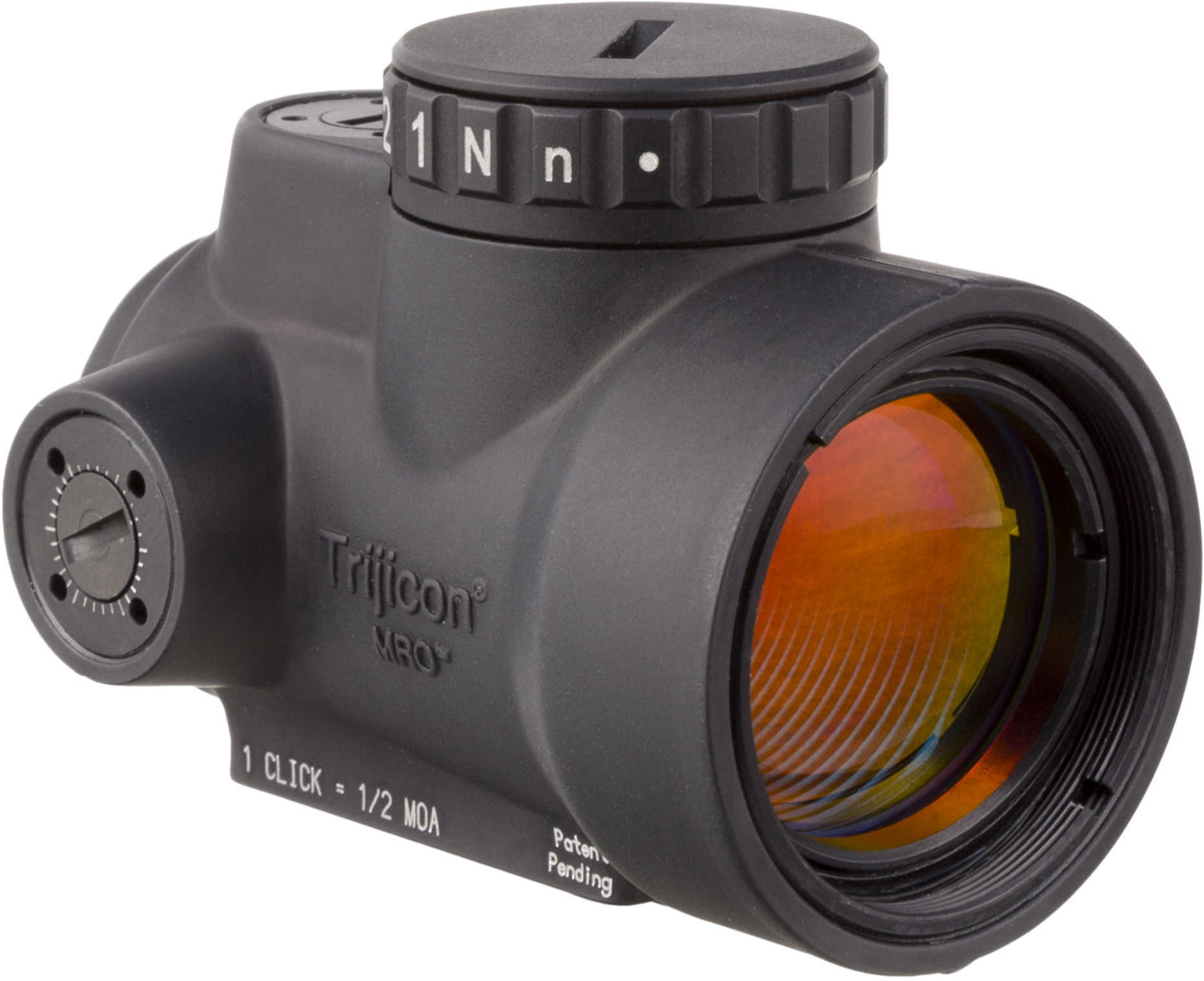 Trijicon 2200003 MRO 1x 25mm 2 MOA Illuminated Red Dot CR2032 Lithium Black Hardcoat Anodized