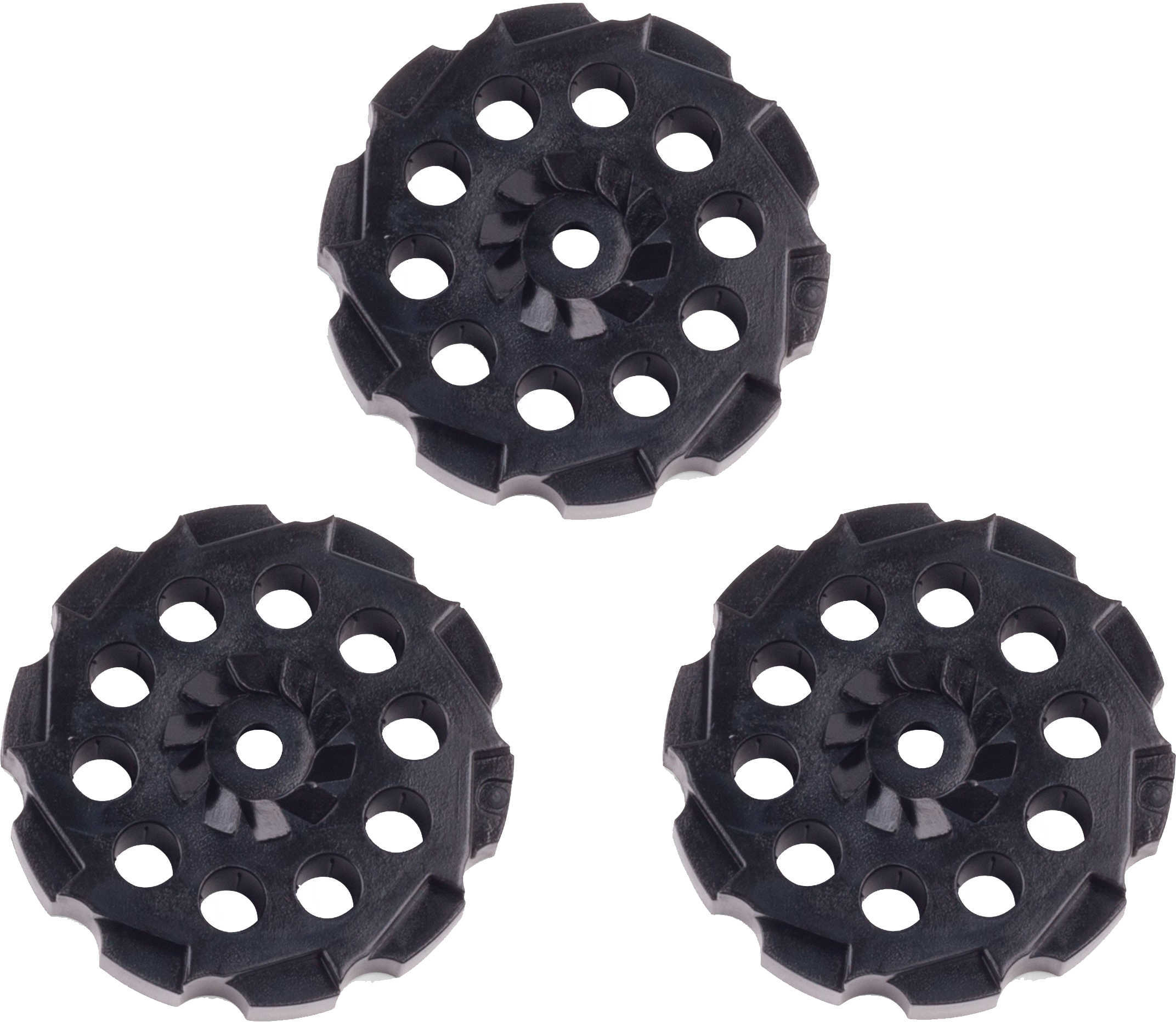 Crosman 407T Vigilante Spare Clip 357 .177 Pellet 10 Rd Blk Plastic 3Pk