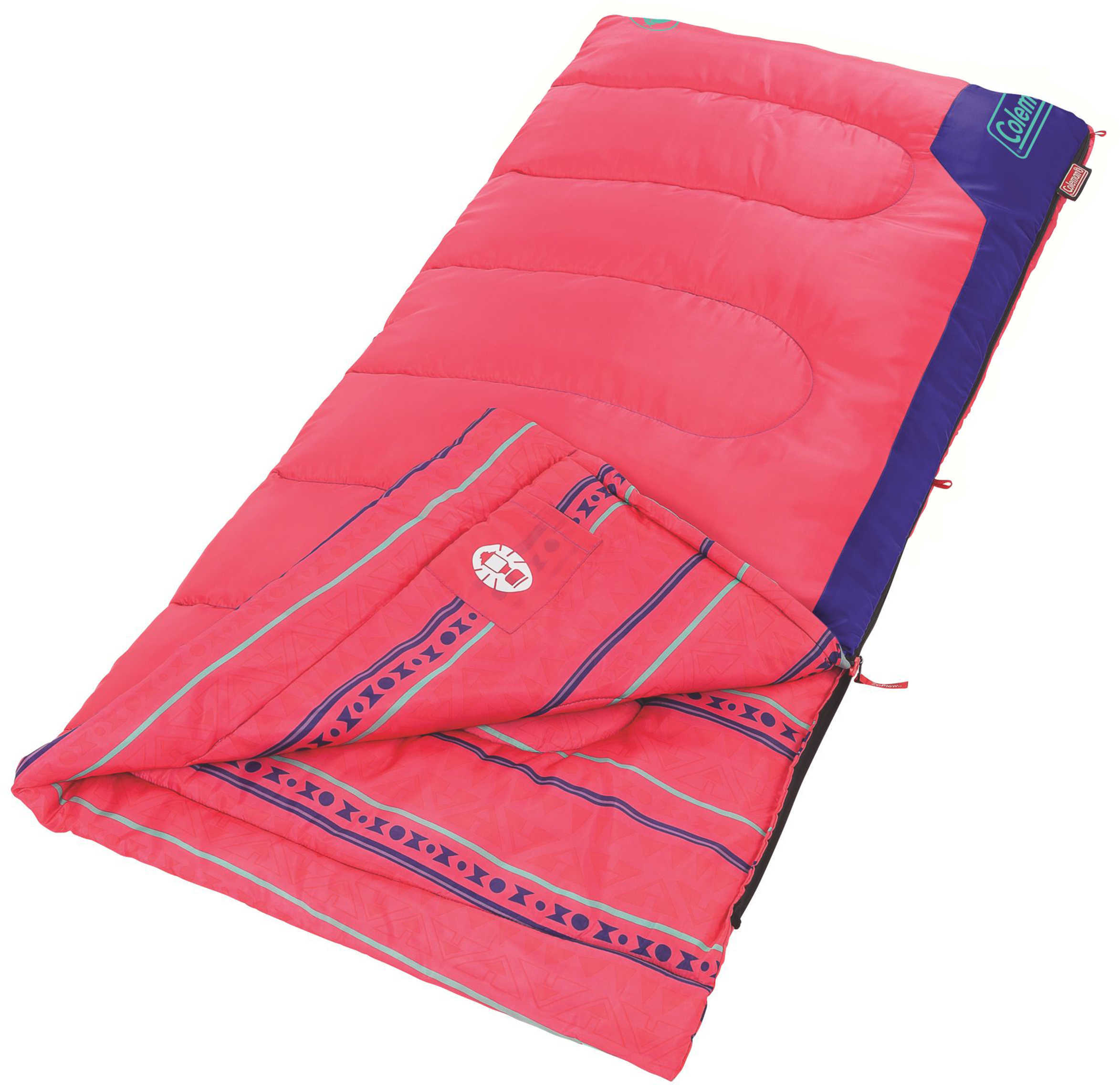 Coleman Kids 50 Sleeping Bag Pink