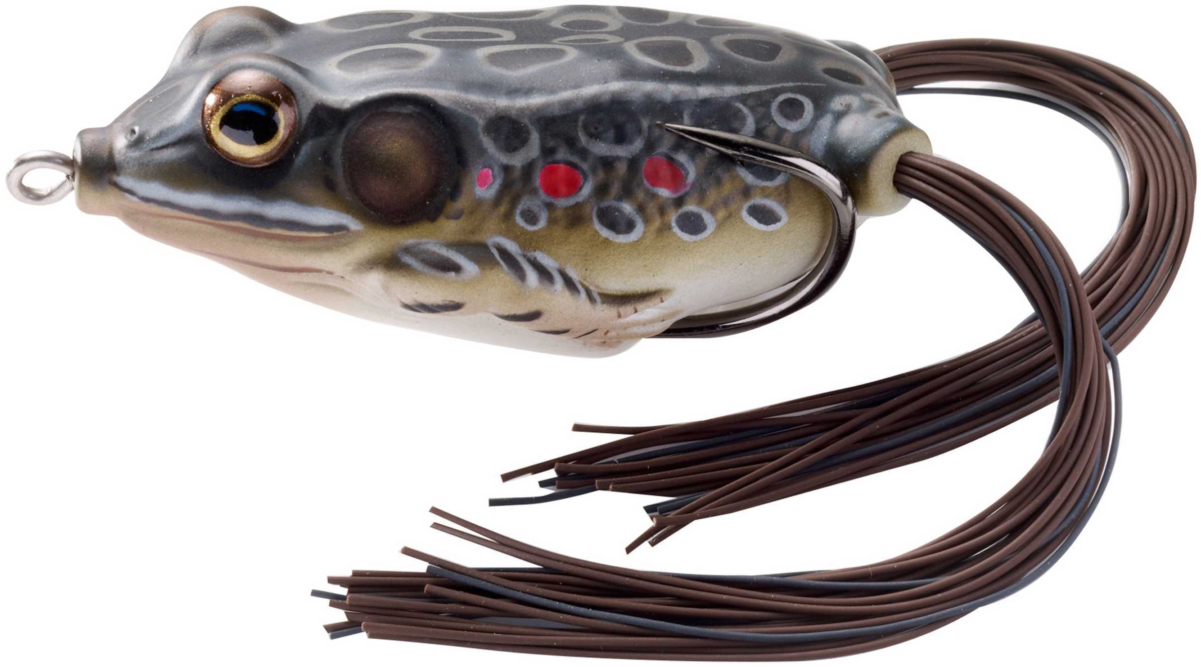 Lt Hollow Frog 3/4Oz Brown/Blk