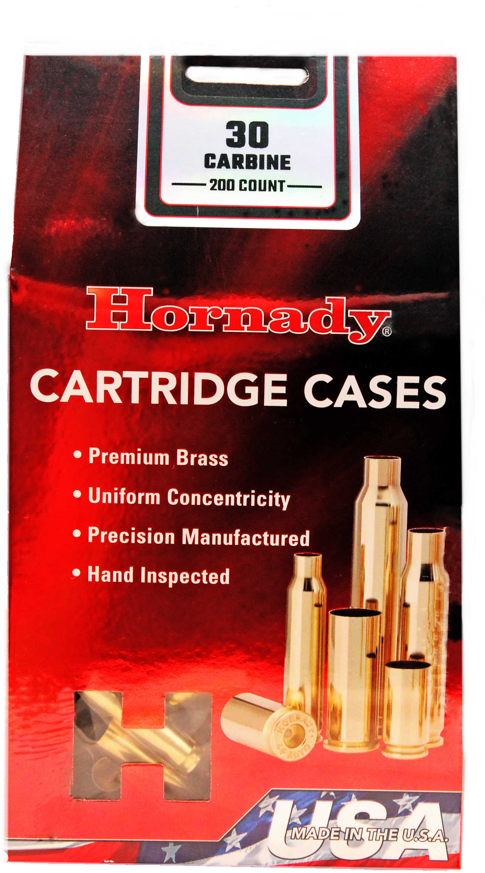 Hornady 30 Carbine Unprimed Cases 200 Per Box