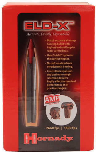 Hornady Bullets .264 143G ELD-X 100Bx