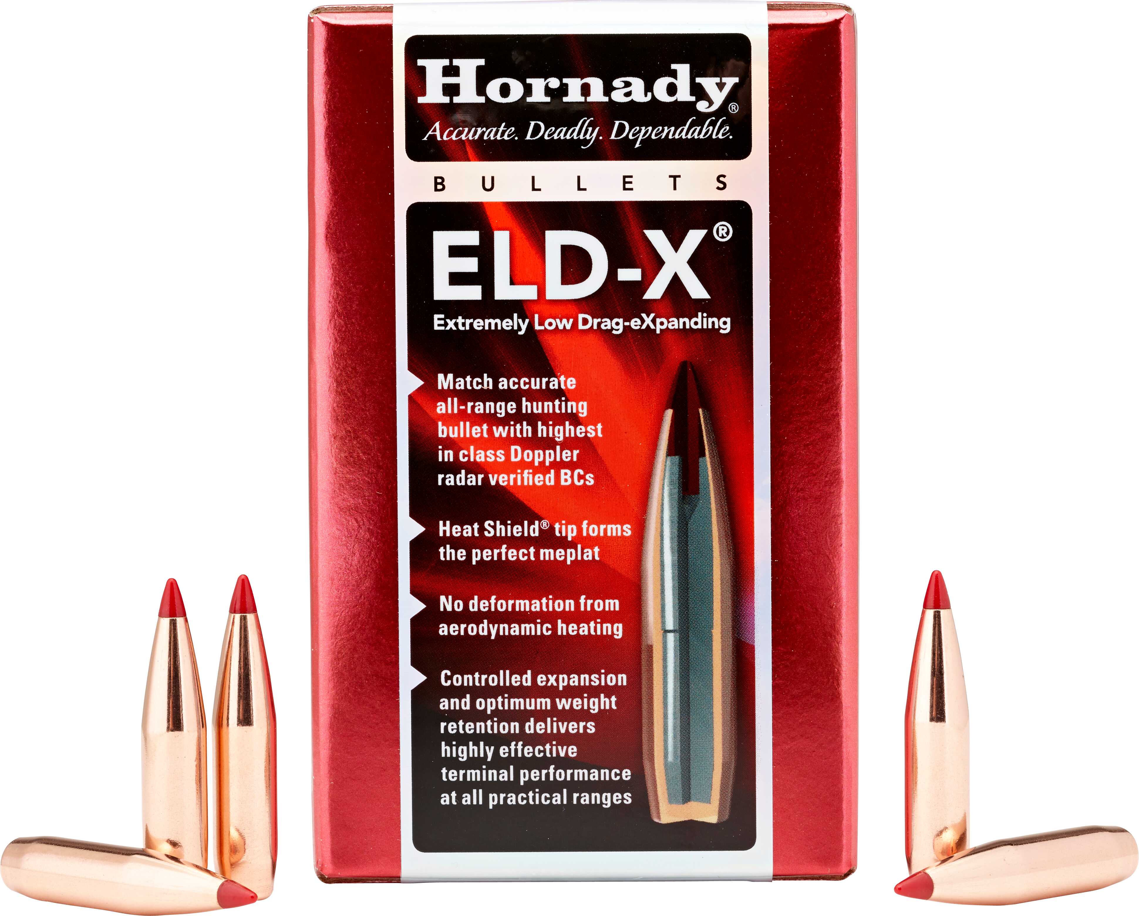 Hornady Bullets .308 220G ELD-X 100Bx