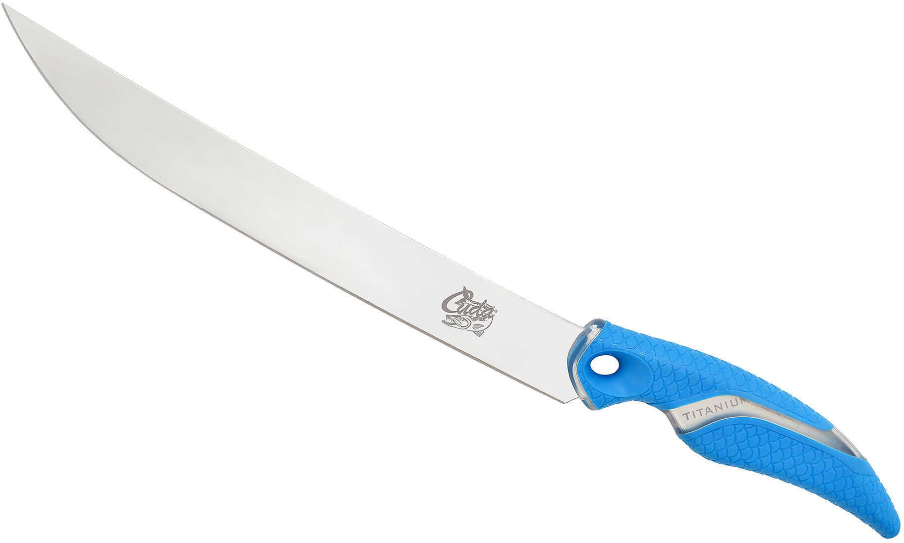 Cuda 10in Titanium Bonded Wide Semi-Flex Fillet Knife