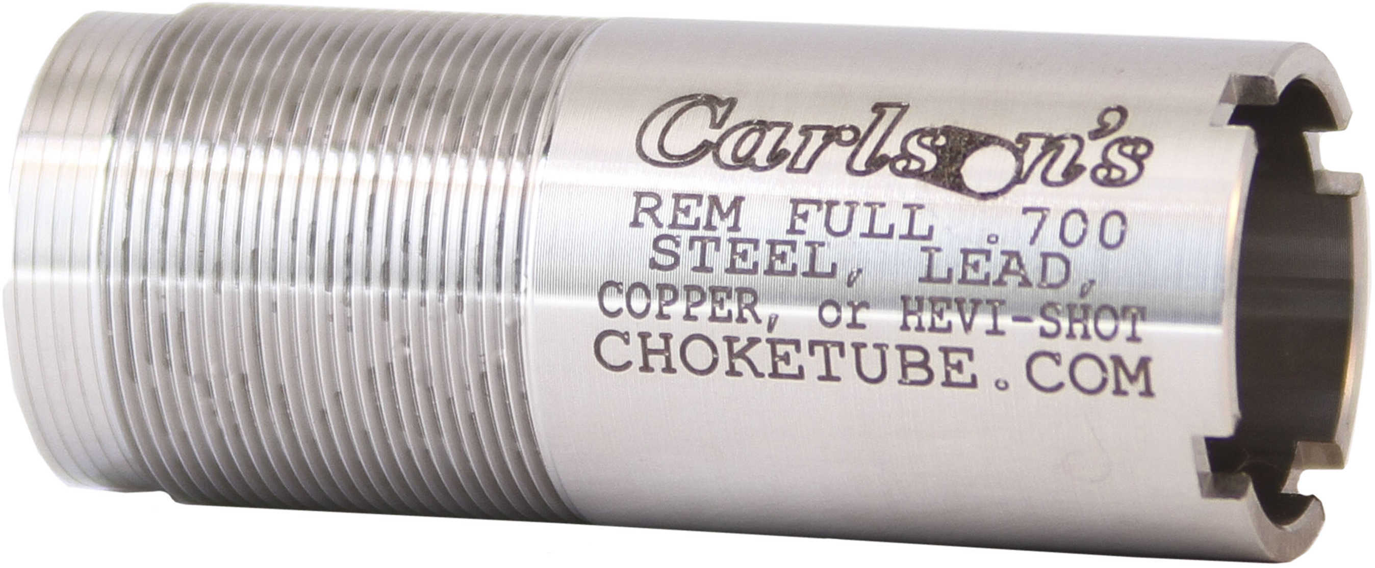 Carlson's Choke Tubes 52263 Remington 12 Gauge Full Flush Stainless Steel