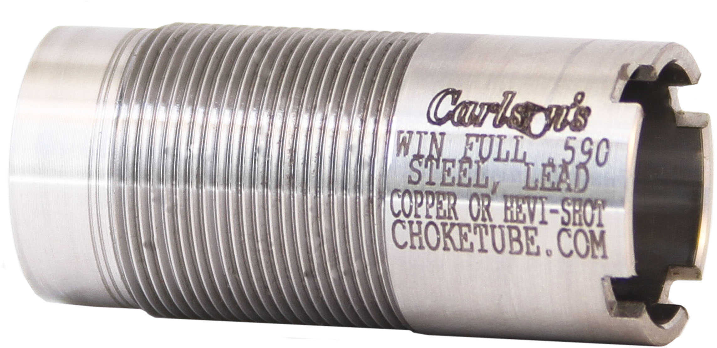 Carlson's Choke Tubes 50104 Winchester 20 Gauge Full Flush Stainless Steel