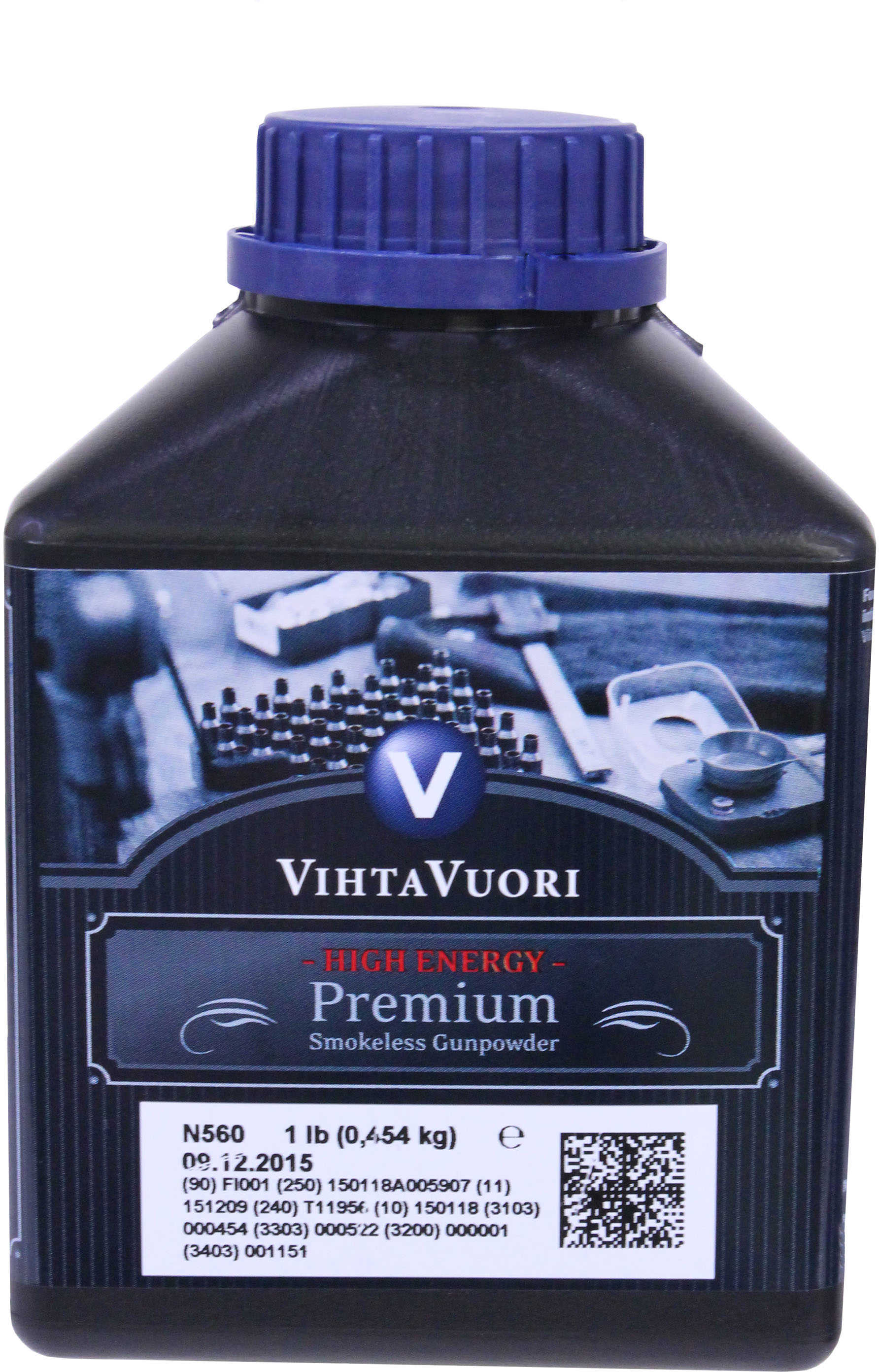 VihtaVuori N560 High Energy Smokeless Rifle Powder 1 Lb