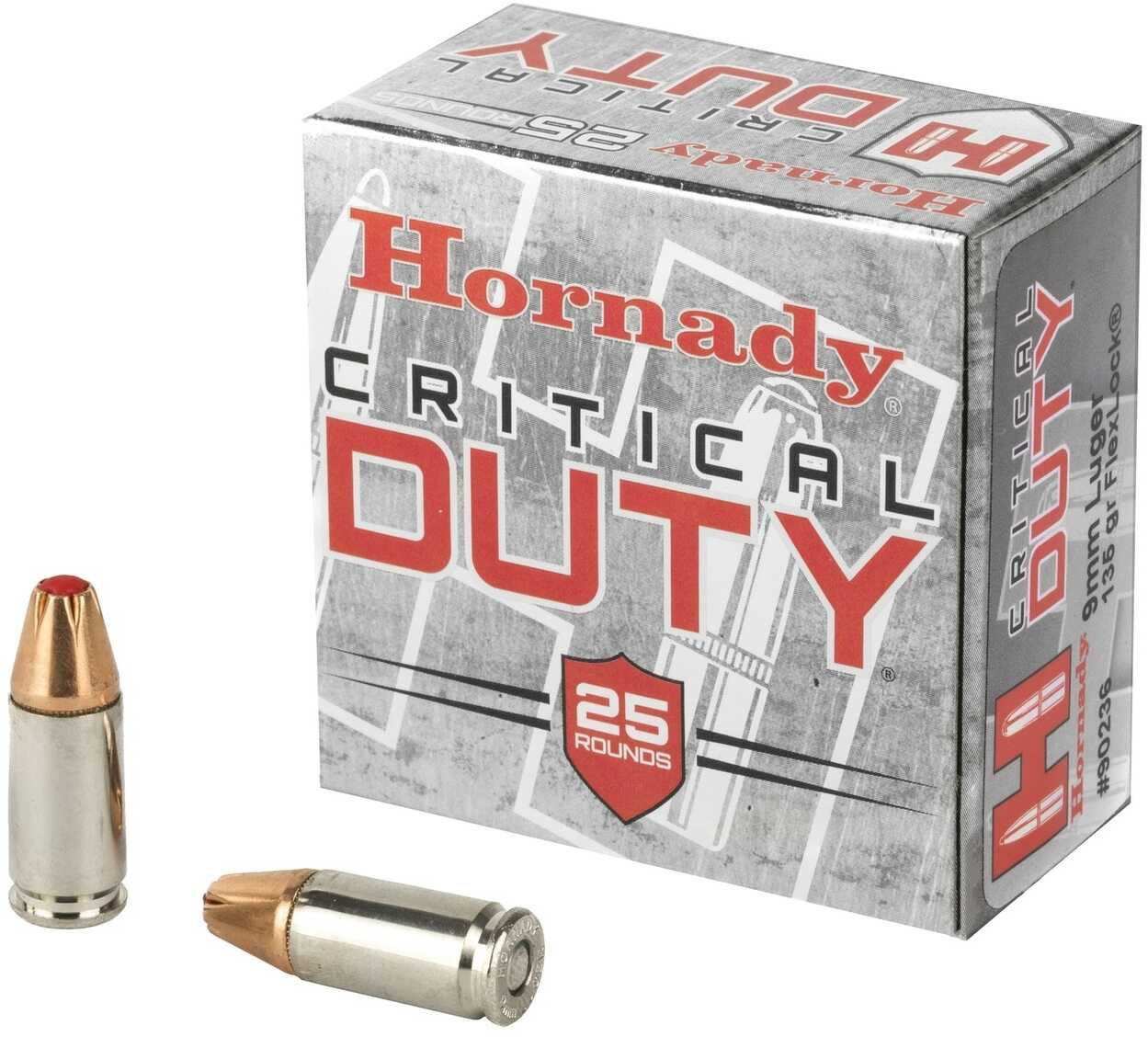 9mm Luger 135 Grain Ballistic Tip 25 Rounds Hornady Ammunition