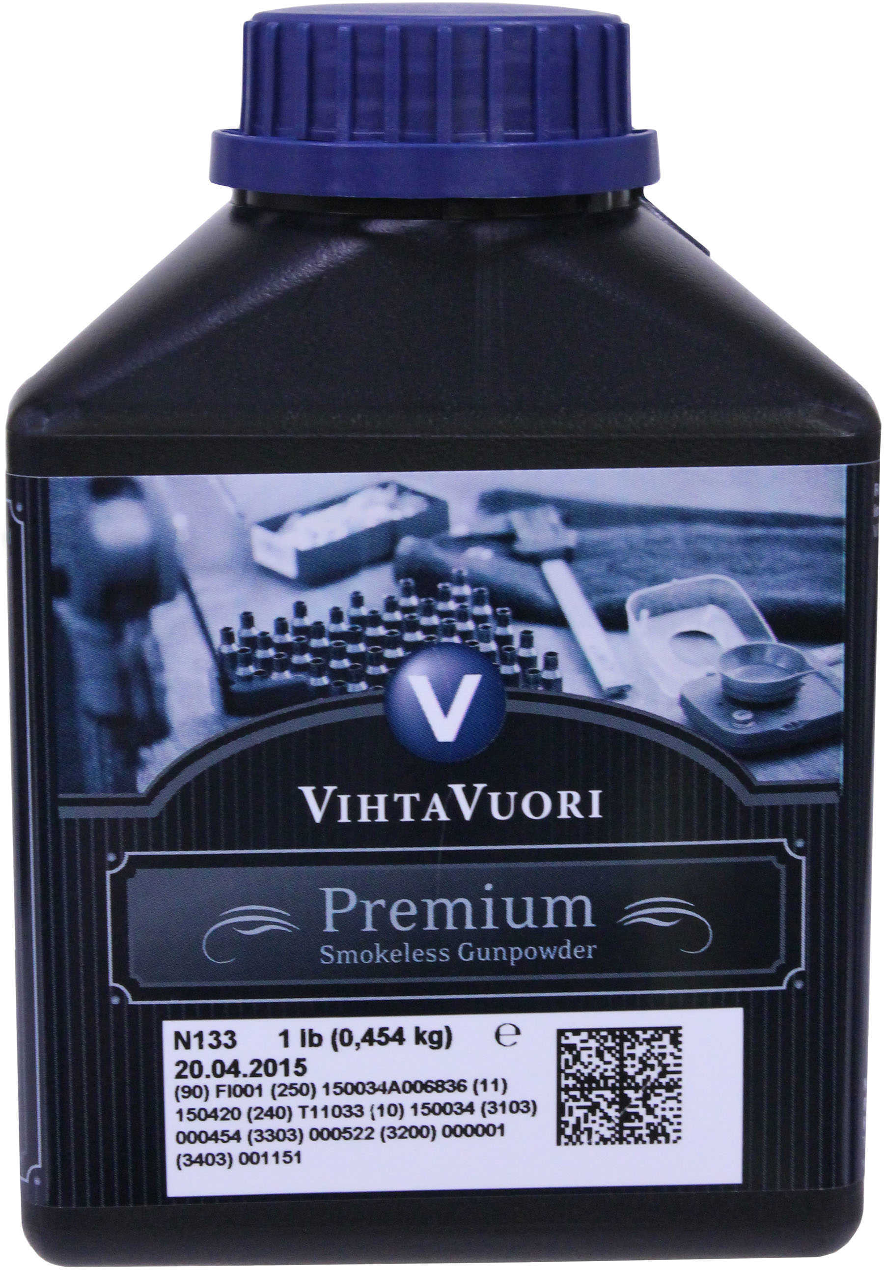 VihtaVuori N133 Smokeless Rifle Powder 1 Lb