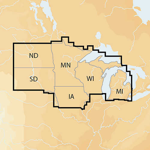 Navionics Regions-North MSD/NAV+NO