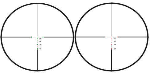 Excalibur Tact-Zone Scope 2.5-6x32 Illuminated Reticle Model: 1964