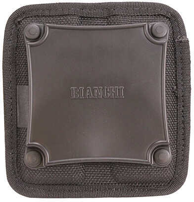 Bianchi Model 7922 AccuMold Triple Threat II Double Magazine Pouch Fits Browning Hi-Power Nylon Black Finish 18797