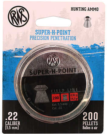 RWS 2317382 Super-H Point Pellets 22 Lead 250