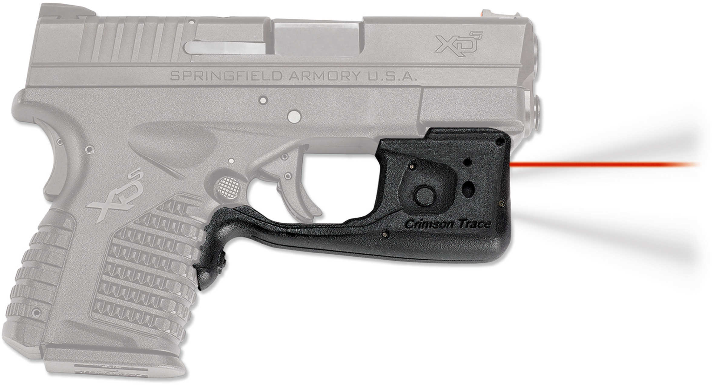 Crimson Trace Ll802 Laserguard Pro Red Springfield Xds Trigger Guard