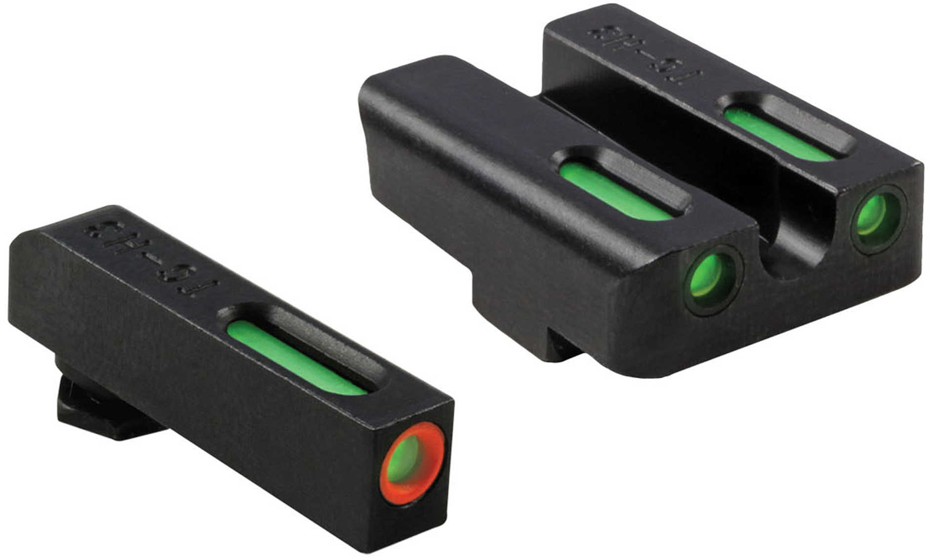 Truglo TG13GL1PC Brite-Site TFX Pro Day/Night Sights Fits Glock 17/17L/19/22/23/24/26/27/33/34/35/38/39 Tritium/Fiber Op