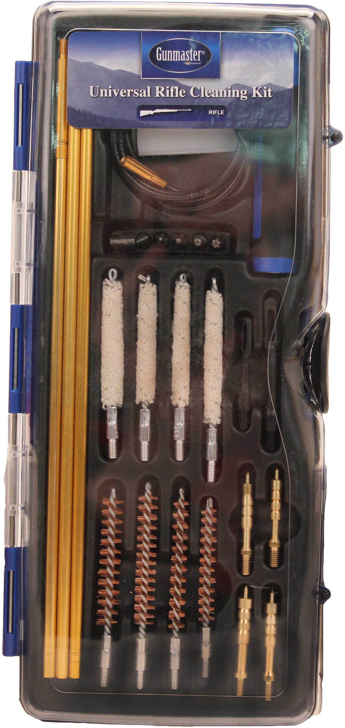 Gunmaster 26 Piece Universal Hybrid Rifle Cleaning Kit Md: GMLRHY