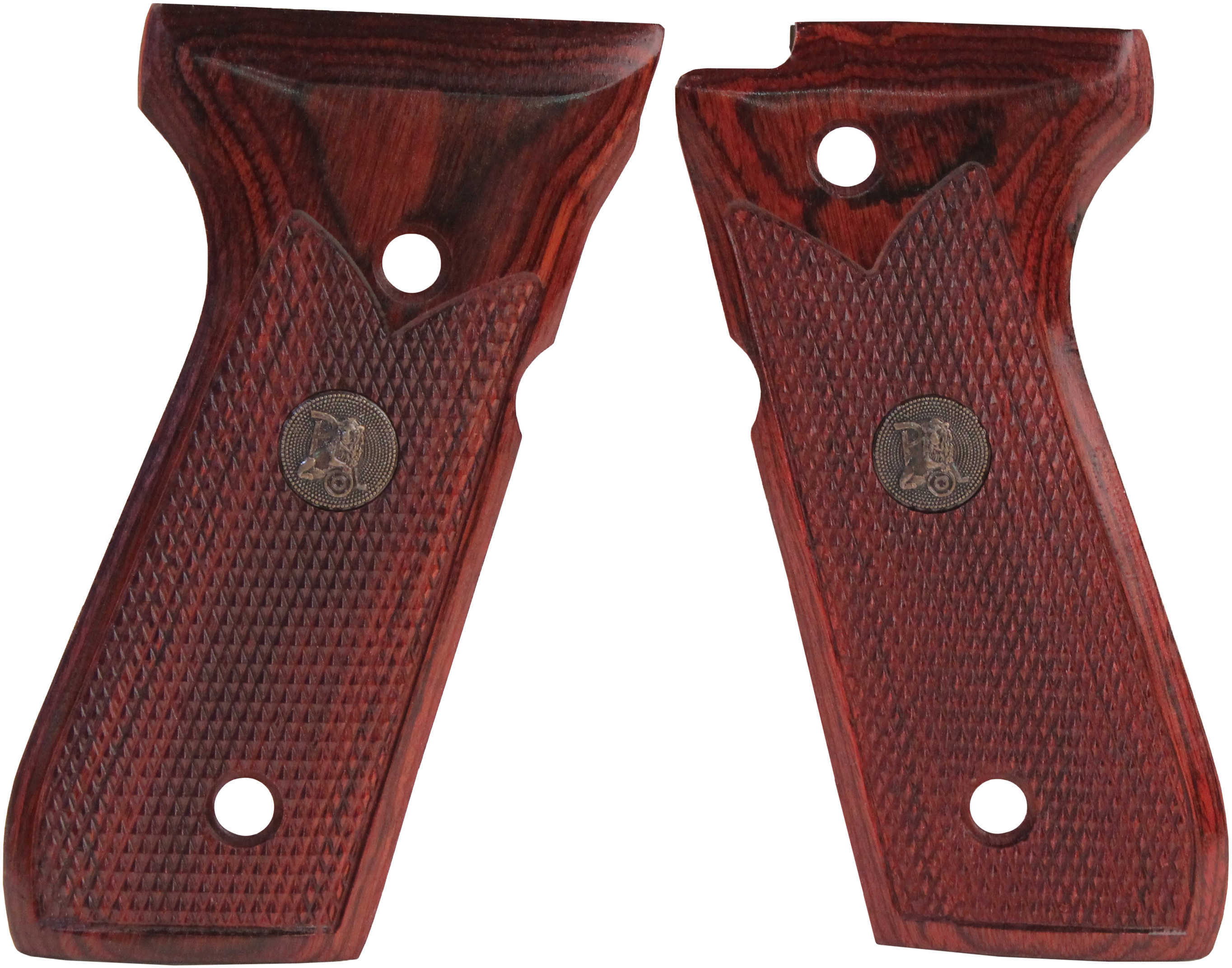 Pachmayr 63200 Renegade Grip Beretta 92 Checkered Wood Laminate