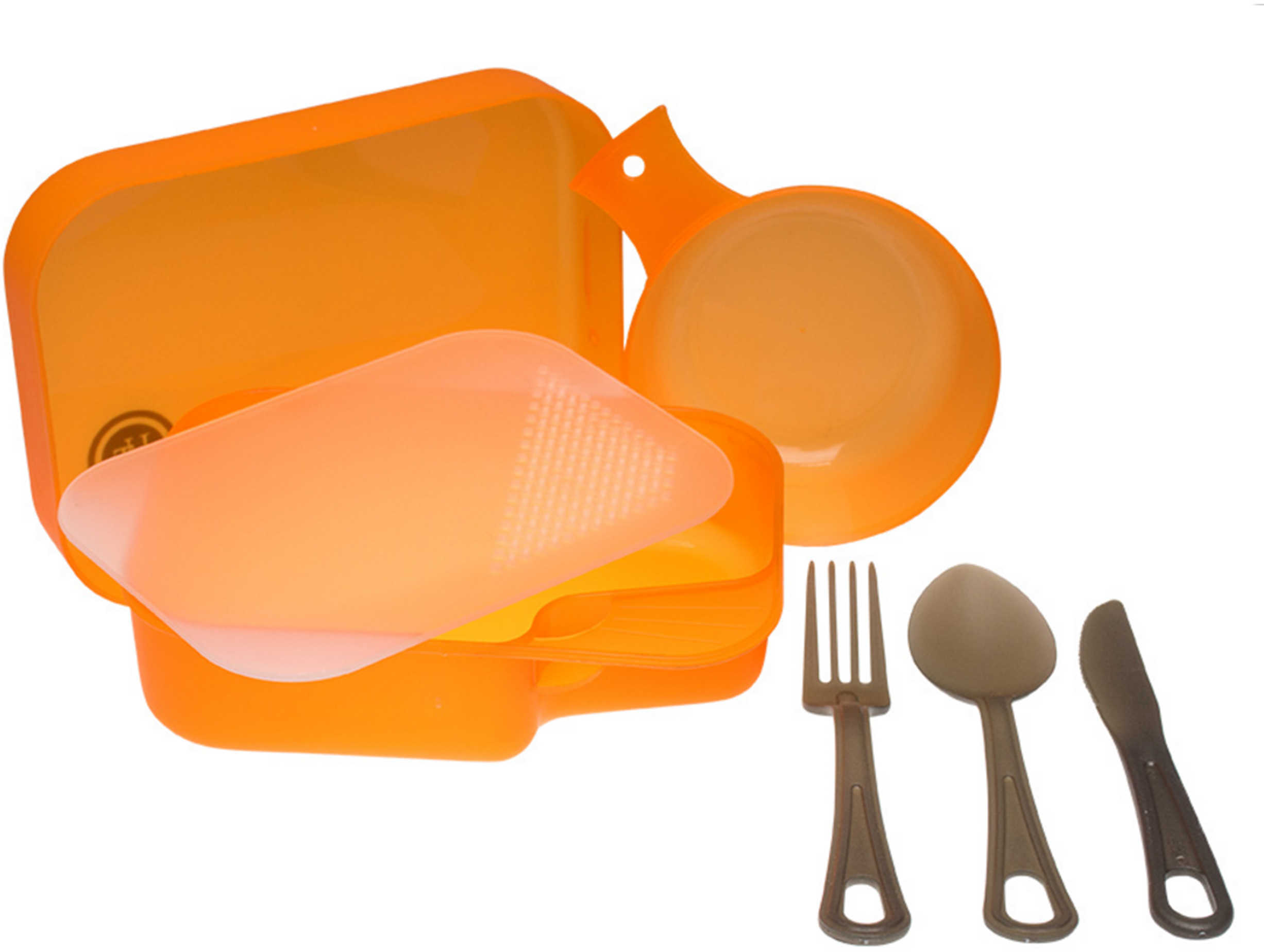 UST PACKWARE Mess Kit W/ Meal Essentials Orange