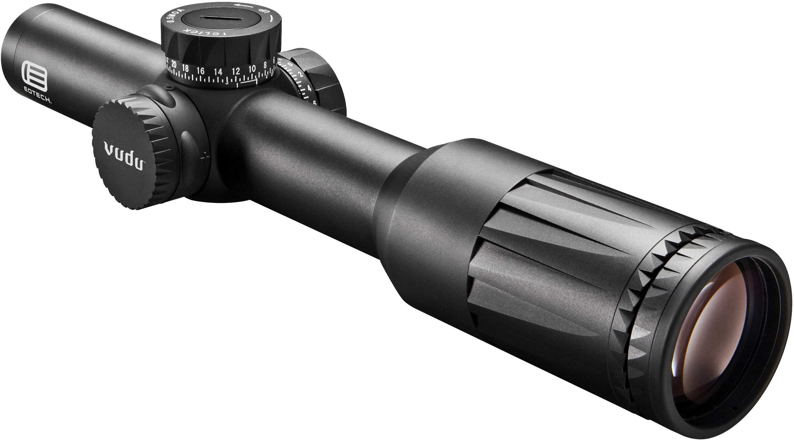 Eotech VDU16FFSR1 Vudu 1-6x 24mm Obj 102.4-16.7 ft @ 100 yds FOV 30mm Tube Black Hardcoat Anodized Finish Illuminated SR