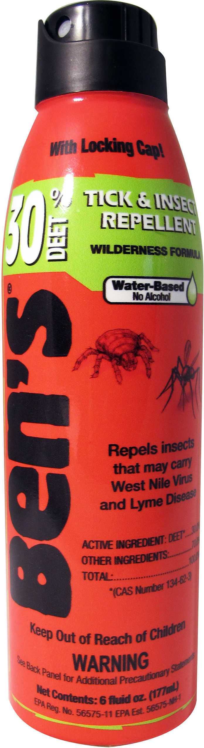 AMK BEN'S 30 INSECT Repellent 30% DEET 6Oz Eco Spray