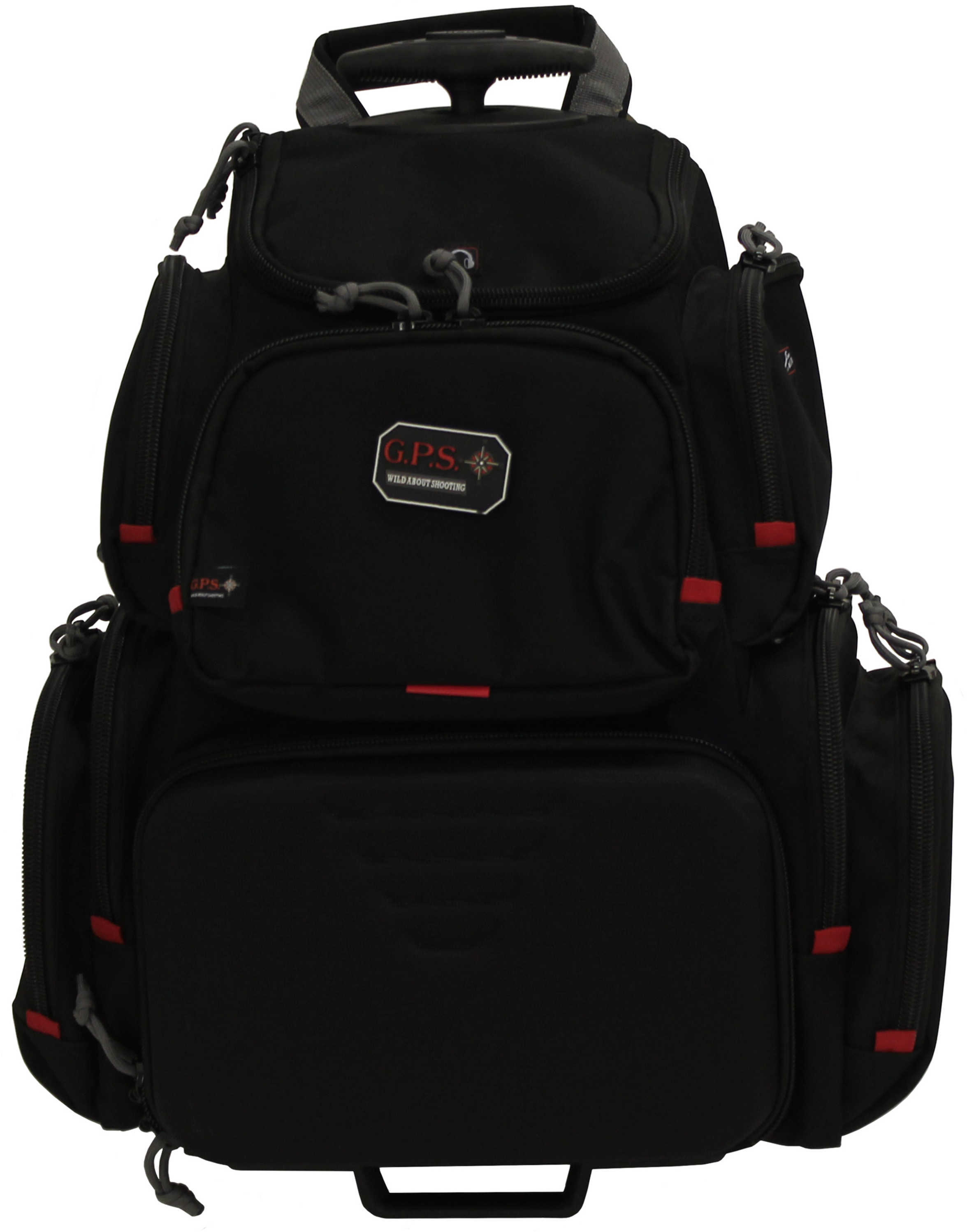 GPS ROLLING HANDGUNNER BACKPACK BLK