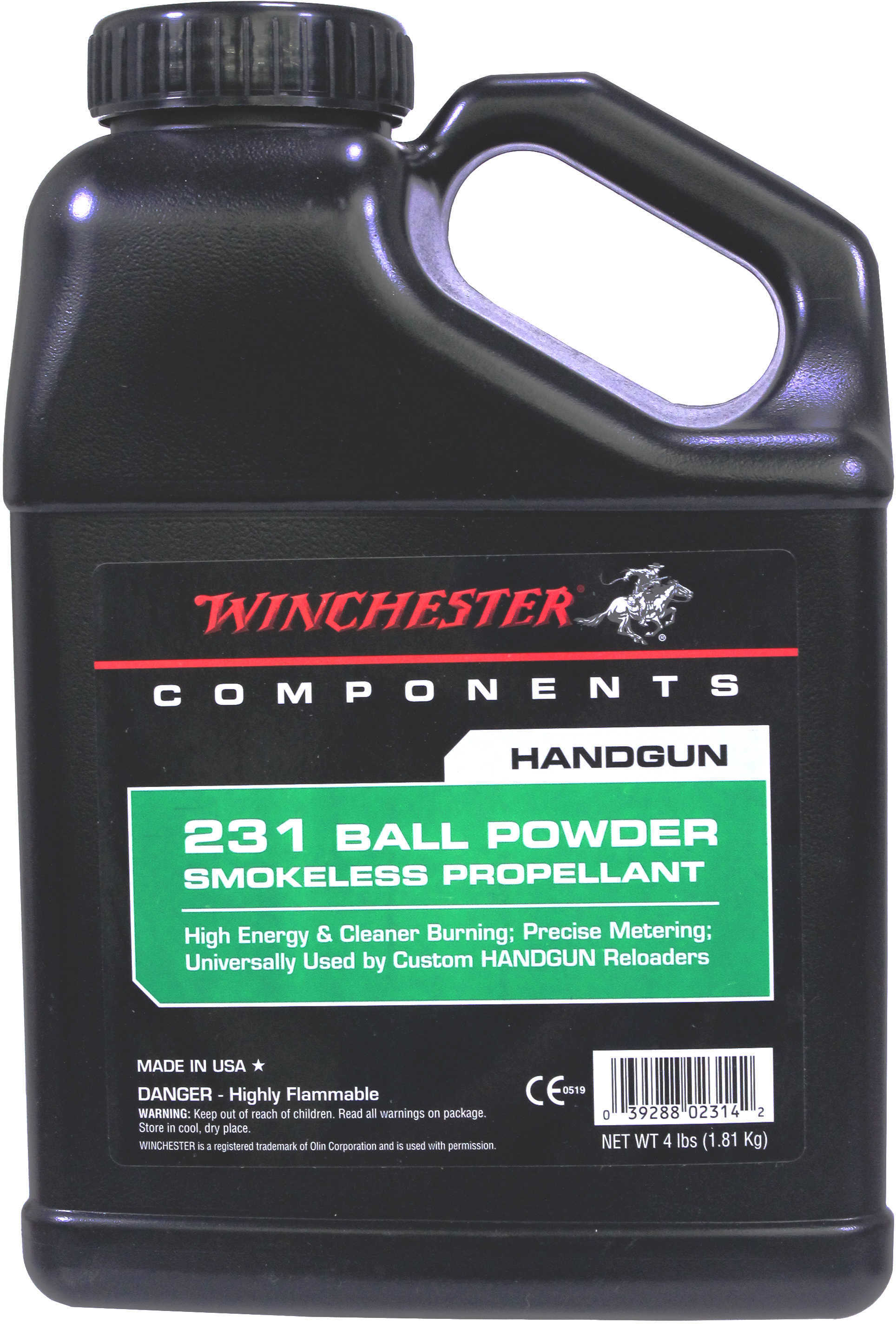 Winchester 231 Powder 4 Lbs