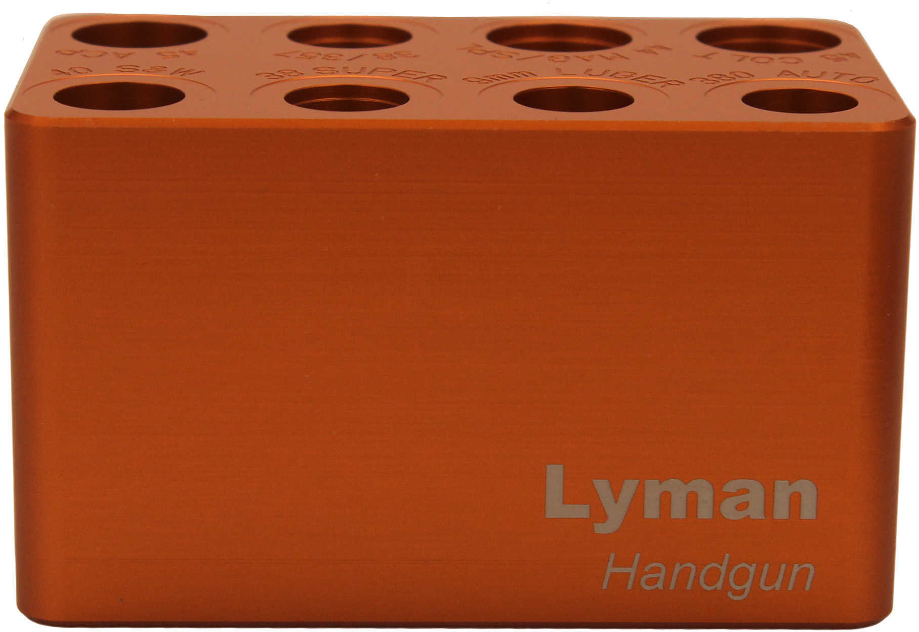 Lyman Ammo Checker - Handgun Gauge .380 Auto 9mm Luger Super .40 S&W .45 ACP 38/357 .44 Mag/Spl Colt