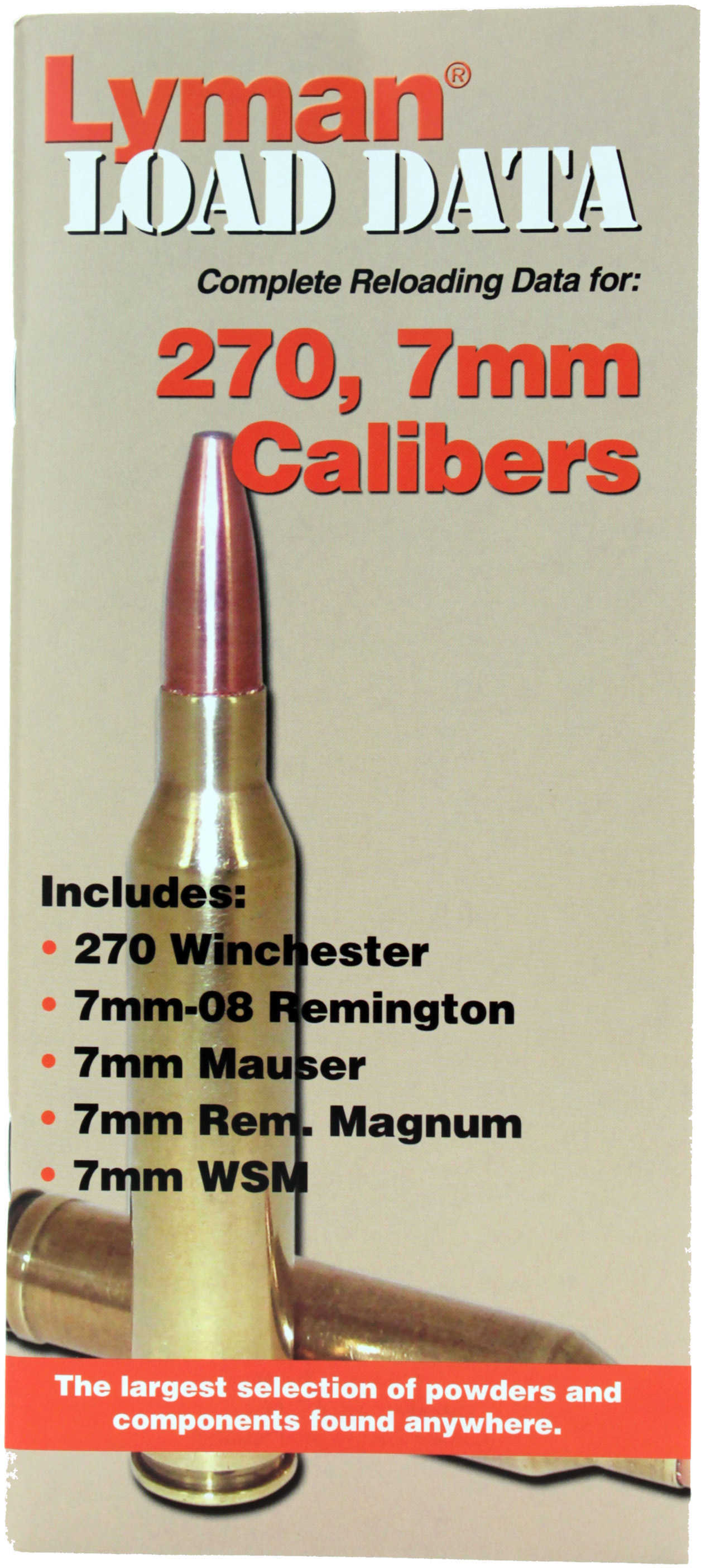 Lyman Load Data Book .270 .7MM Mag 72 PAGES