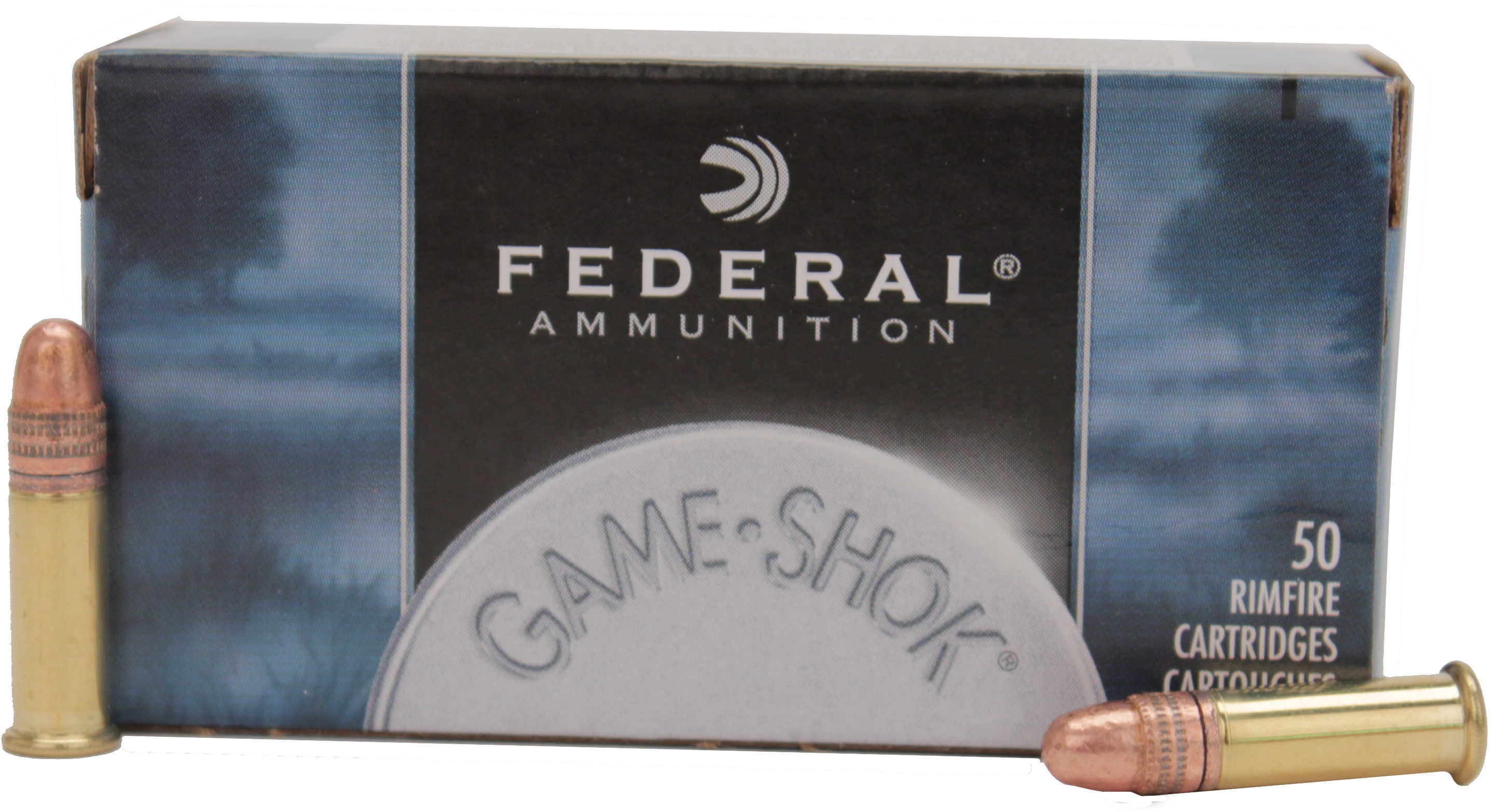 Federal 710 22LR 38Gr Copper-Plated Round Nose 50 Per Box/100 Case