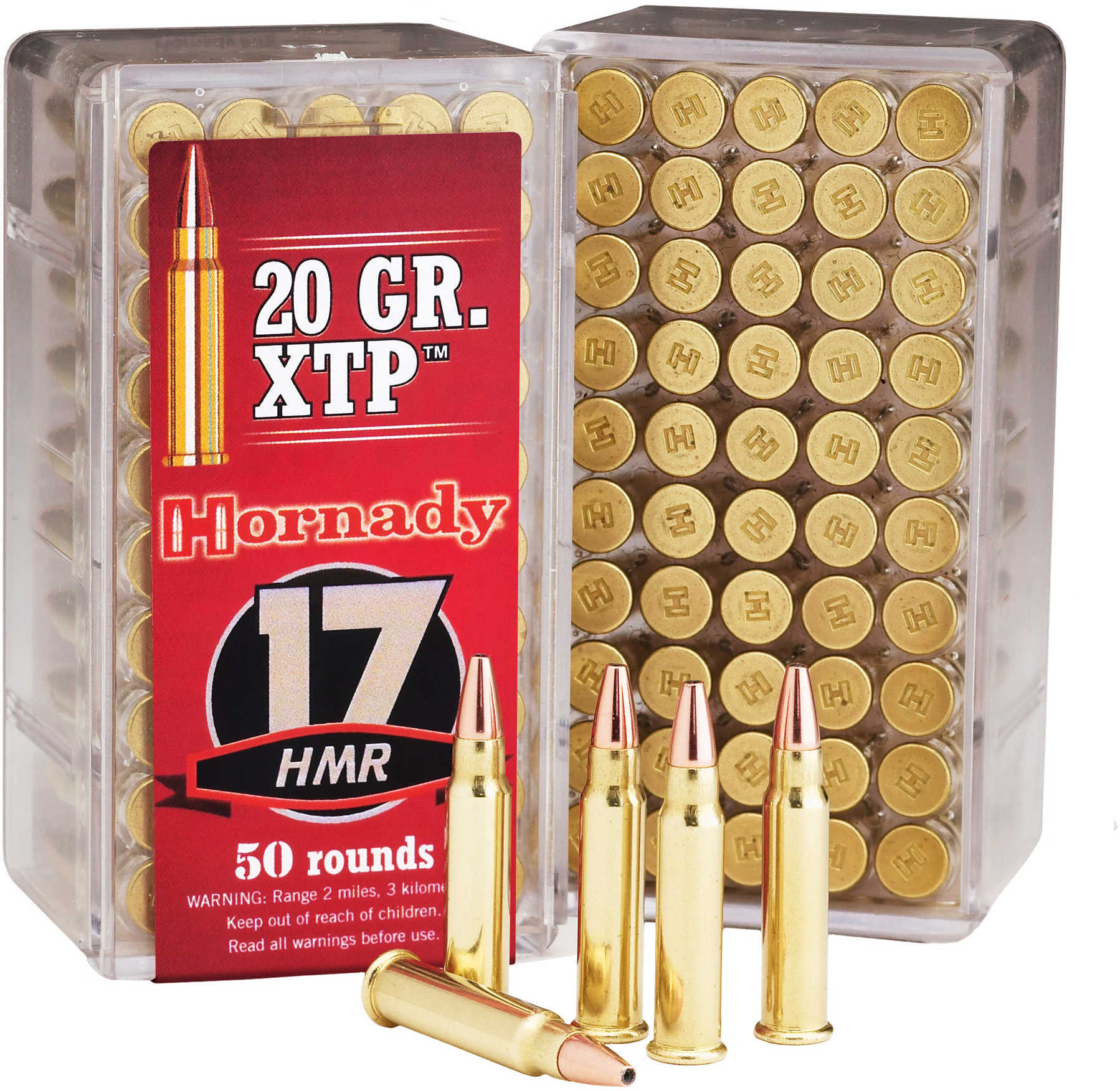 Hornady Varmint Express Rimfire Ammunition .17 HMR 20 Gr XTP 50/ct