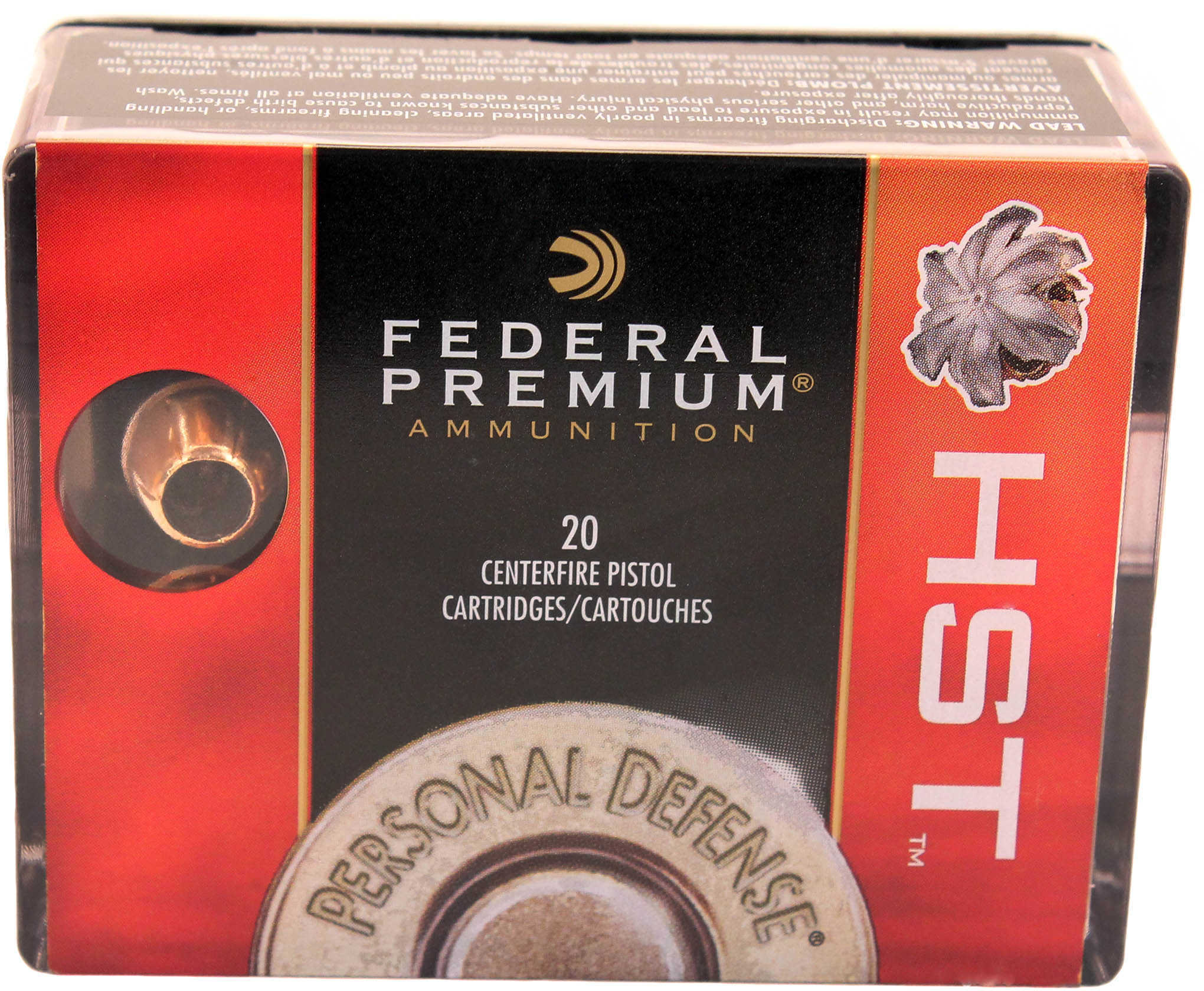 FED PRM 45AUTO 230GR HST JHP PD 20B