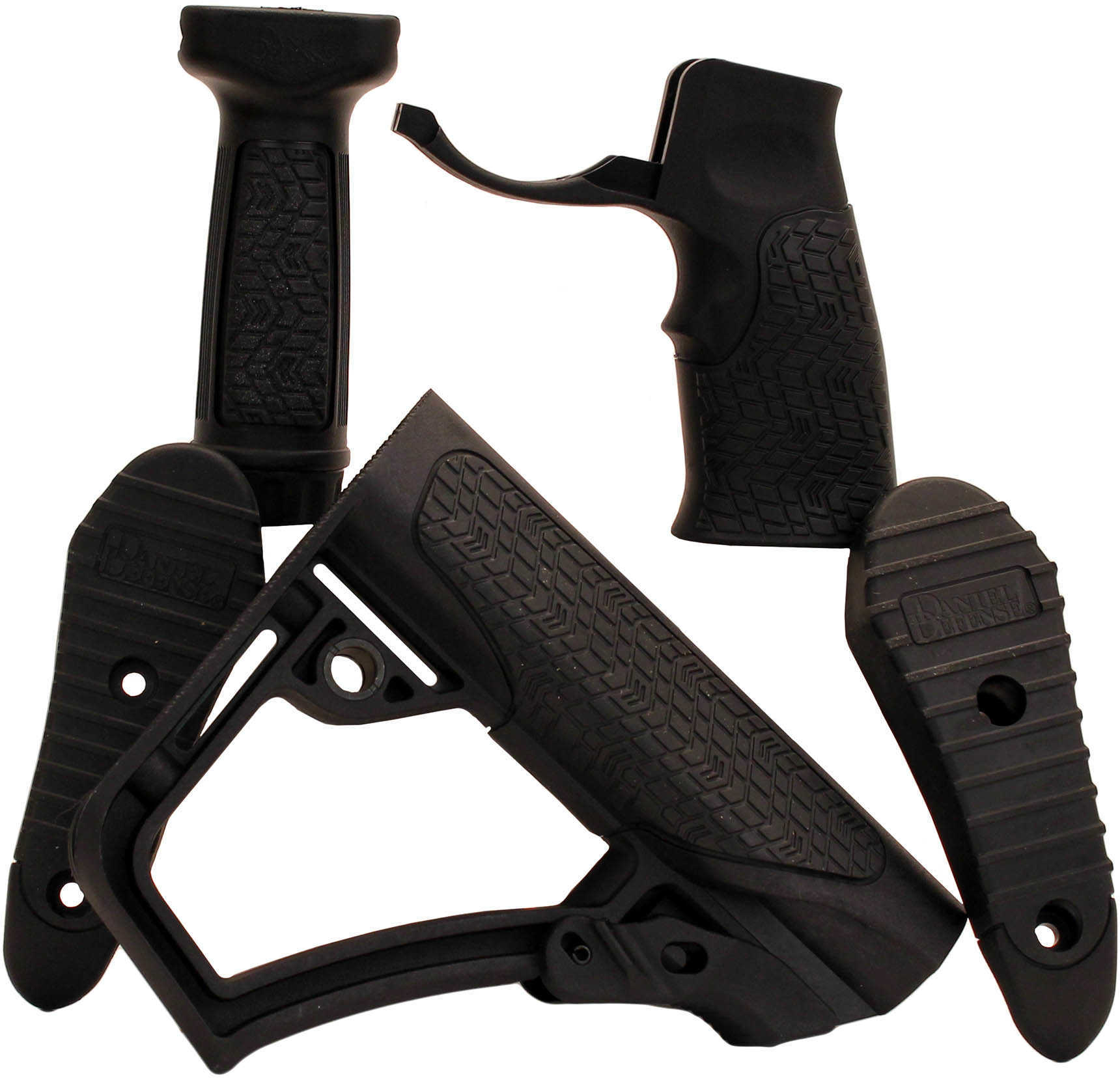 Daniel Def. AR15 Furniture Kit Black Mil-Spec