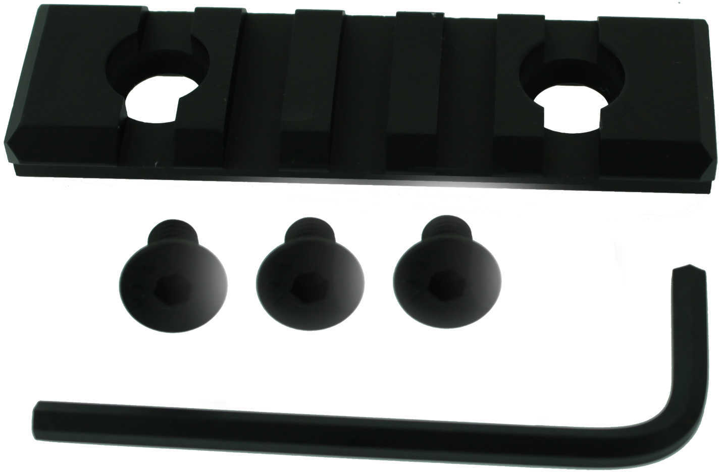 DIAMONDHEAD VRS ACCY Rail 2" Section Black