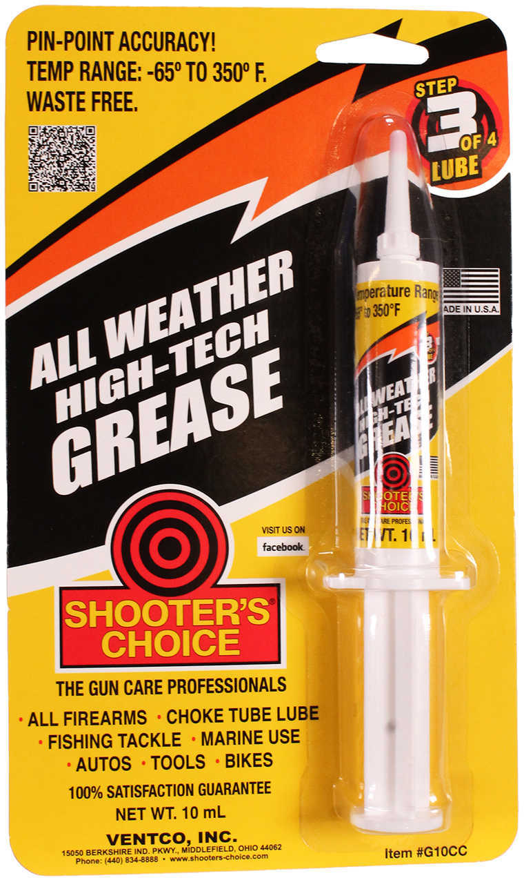 Shooters Choice High Tech Grease 10CC Syringe Applicator