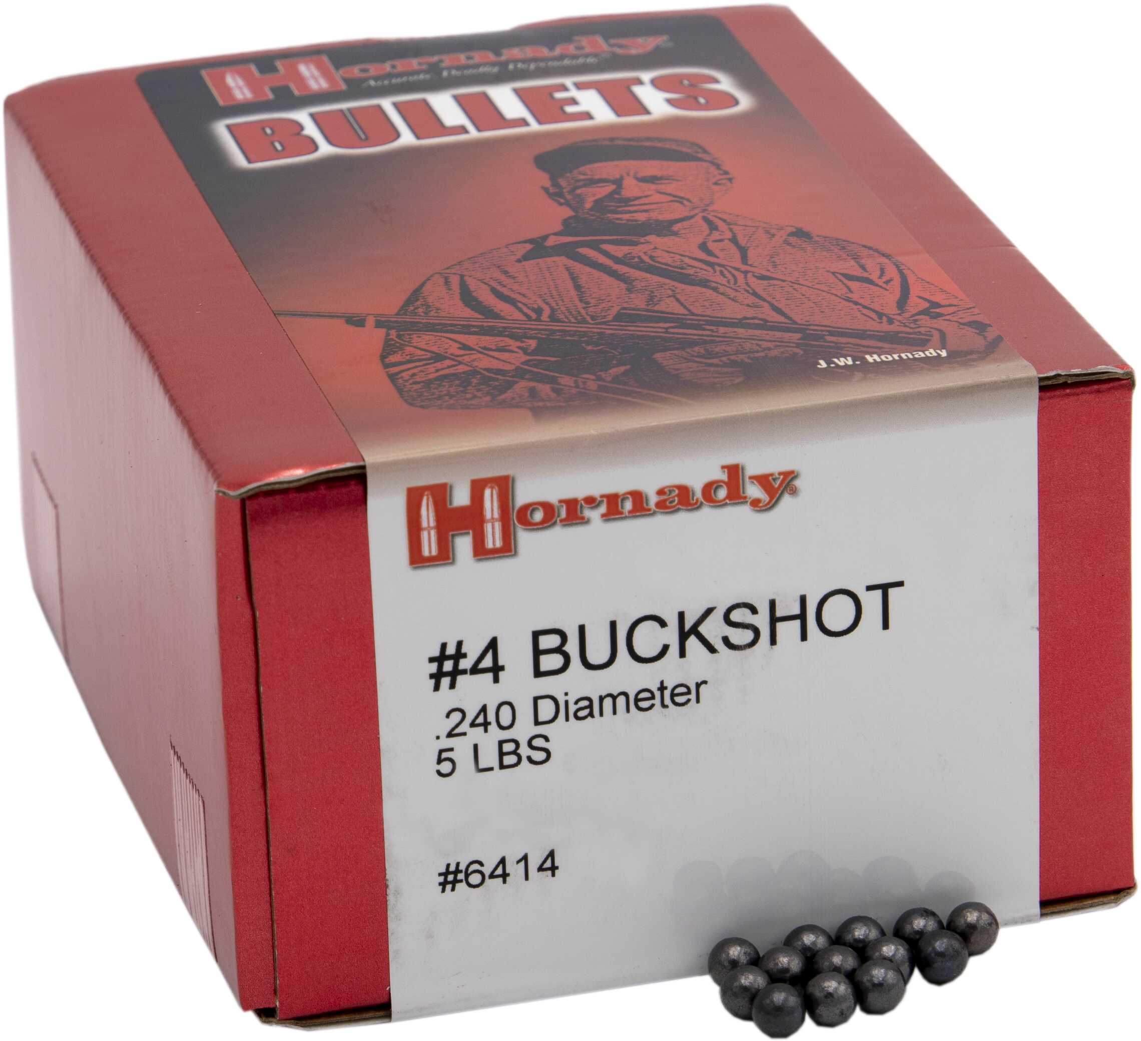 Hornady Lead #4 Buckshot 5Lb. Box