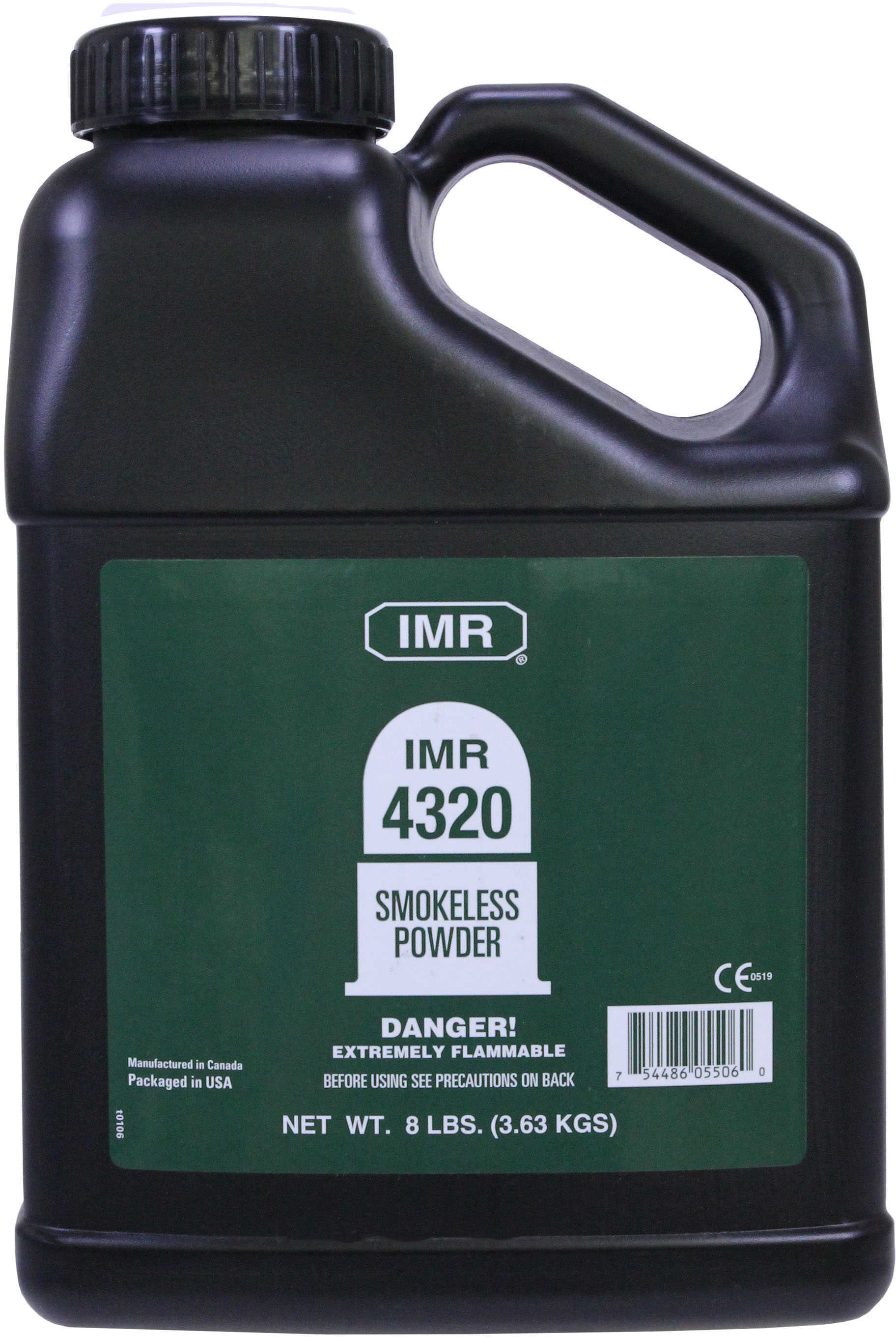 IMR 4320 Smokeless Powder 8 Lbs