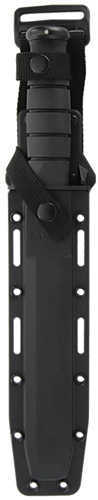 KA-BAR Tanto Knife 8" W/Plastic Sheath Black