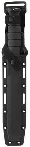 KA-BAR Tanto Knife 8" W/Plastic Sheath Black